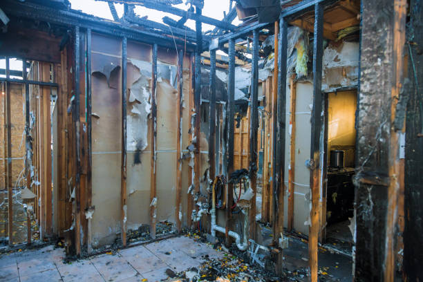 Professional Emergency Fire Cleanup technician working in Jonesboro, LA